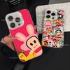 P-Paul Big Mouth Monkey Frank White Matte Fingerprint Proof Phone Case For iPhone 17,16,15,14,13,12,X,Pro,Max,Plus,SE4,Air,Mini