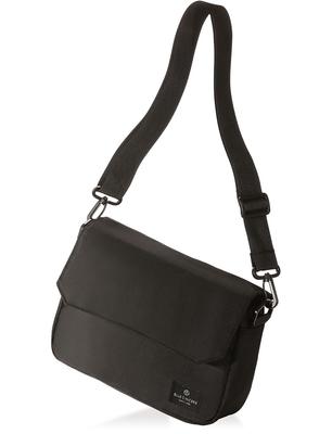 BLUE SINCERE Schulter 7 Canvas SHB1 Herren Tasche, Taschen, Anti-Magnetisch, RFID, Leicht, Anti-Skimming, Crossbody/Einschulter / (Schwarz)