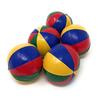 Beanbag Juggling Balls "8 Star" Normal Size JUGGLE 4 FUN (Beach (Blue, Red, Yellow, Green), 5 Pieces)