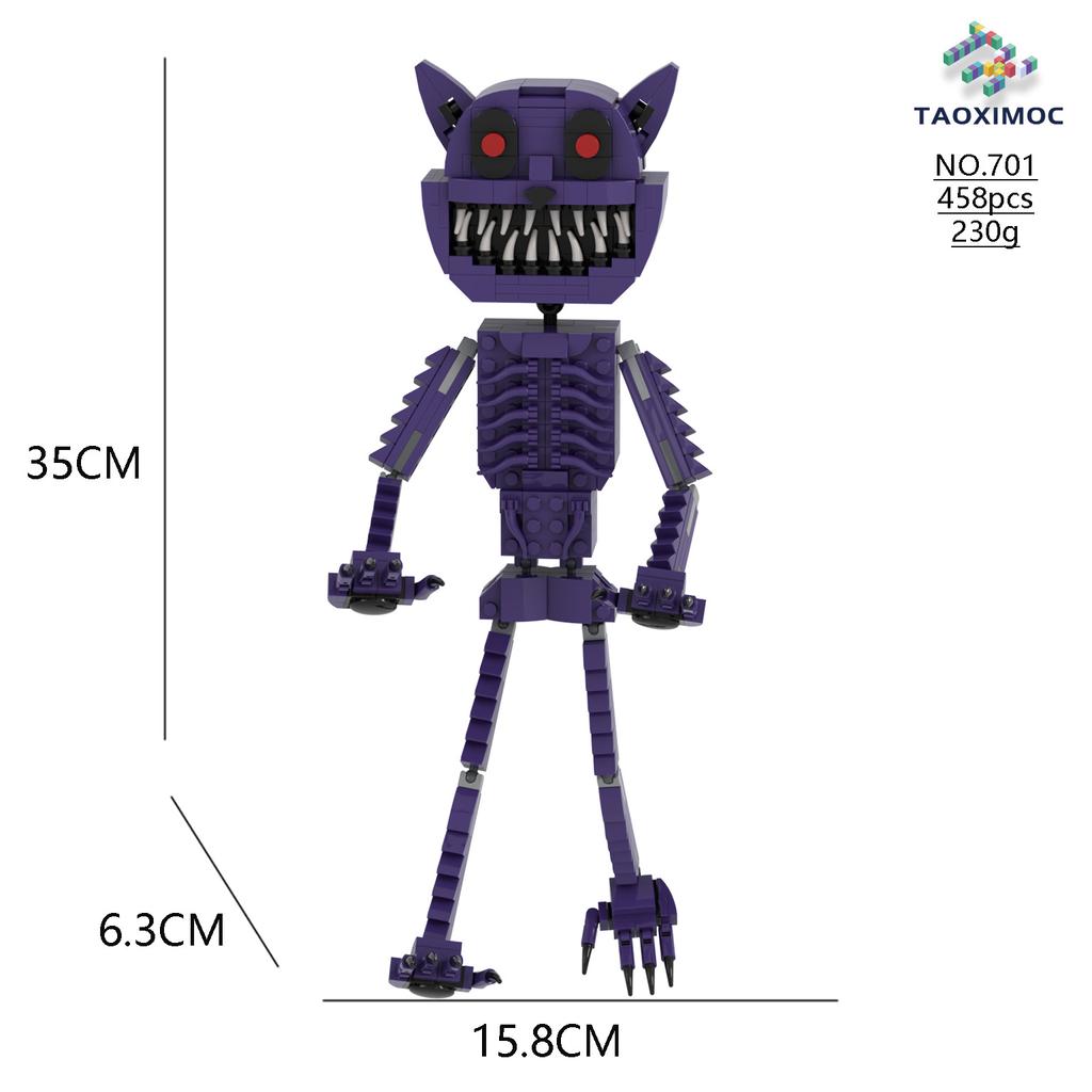 2024 Smiling Critters Children's Block Plastic Game Designer for Teens and Children