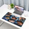 Damon Salvatore Print Mouse Pad, Anti‑Slip Desktop keyboard Mat, for PC Laptop Gaming Working Daily Use, Cool Festival Surprise Gift