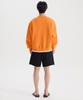 Matile Basic Logo Sweatshirt / Orange
