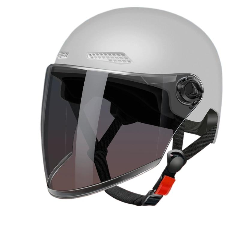 3C Certified Electric Vehicle Helmet Men and Women Summer Sun Protection Electric Vehicle Helmet Light Half Helmet
