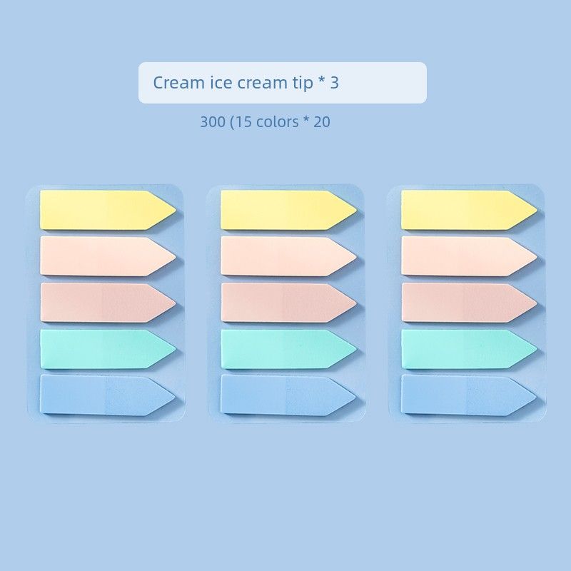 

Мисс Бен Моранди Марк Сильная Липкость Индекс Наклейки Cream Ice Cream-Pointed * 3