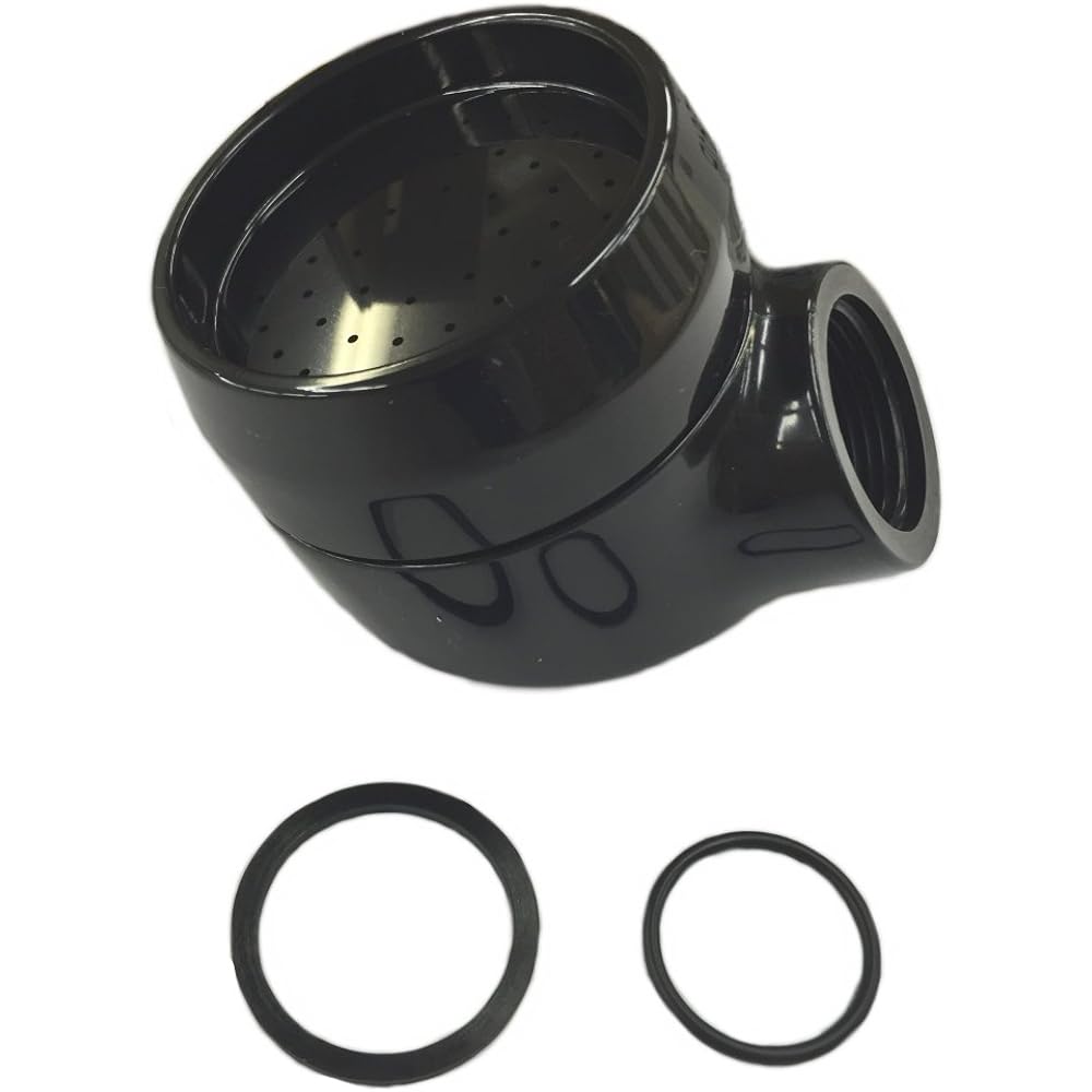 TOTO TH561R Hand Shower Part (for Hair Washers, Black)