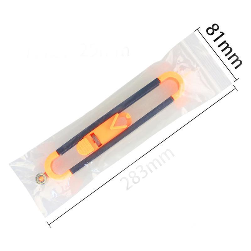Multifunctional Ellipse Profile Gauge & Contour Ruler for Woodworking