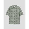 Shift G Bandana Muster Wolken Hemden Khaki