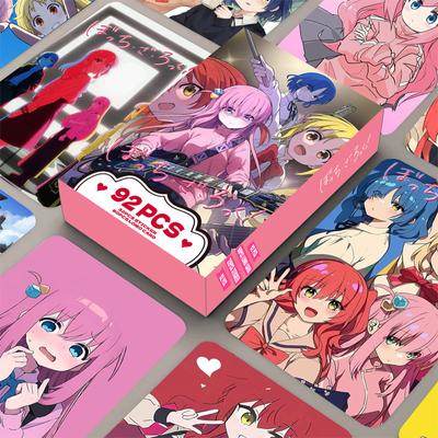 Anime BOCCHI KAYA! Lomo Kart Postkart Çift Taraflı Baskı Resim Koleksiyonu Kartı