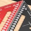 Drill Bit Measuring Multi Angle Ruler Positioning Pin Scribe Marking Rule  Woodworking