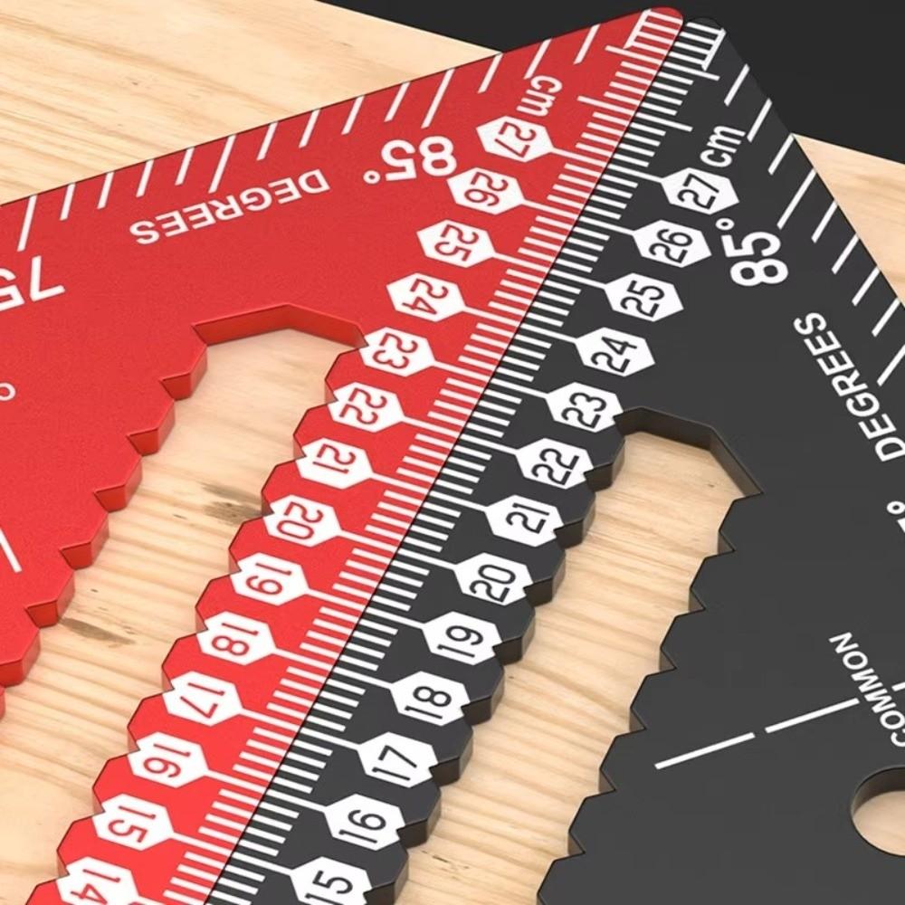 Drill Bit Measuring Multi Angle Ruler Positioning Pin Scribe Marking Rule  Woodworking