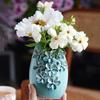 Light Luxury Retro Small Vase High End Exquisite Desktop Decoration Home Ceramic Flower Vase Fashionable Living Room Decoration