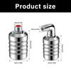 Automatic Water Level Control Steel Float Valves Corrosion Resistant Float Ball for Water Tanks Pools Irrigation Systems