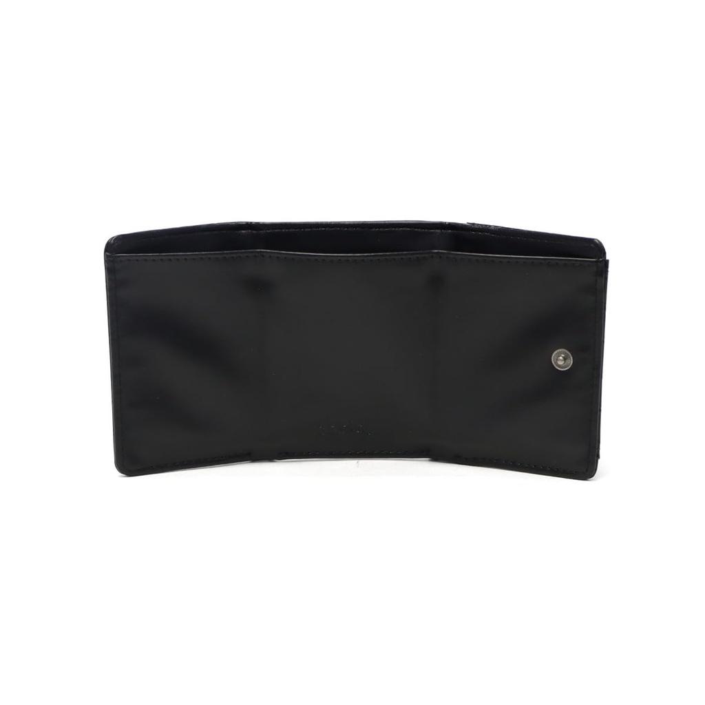 Mills Logo Faux Croco Mini One Size X-girl Wallet, 105254054018, Black,