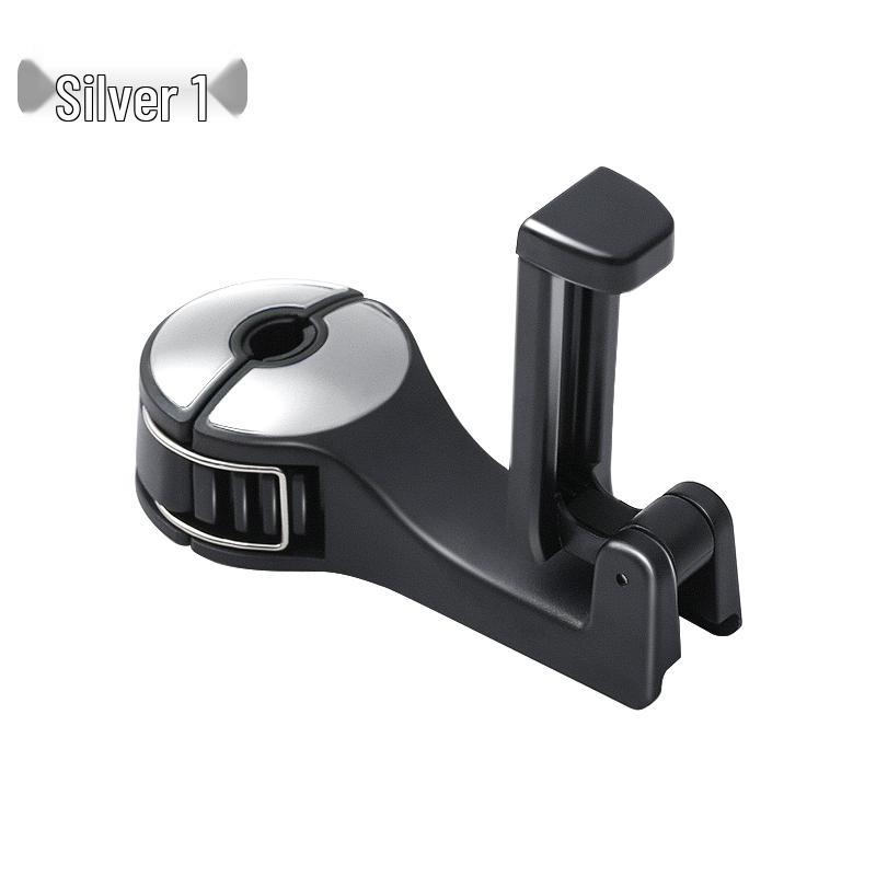 Car Rear Seat Hook & Phone Holder Organizer