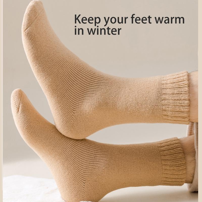Winter Warm Thermal Socks for Men Women Cold Weather Insulated Socks Heated Socks Thick Snow Socks 1 Pair