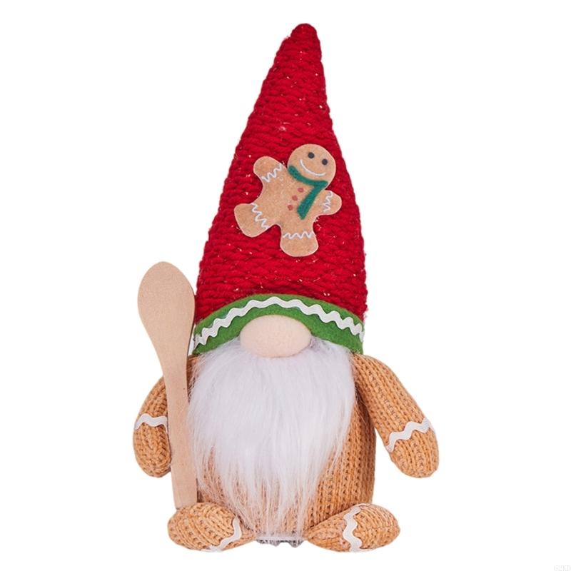 

62KD Big Nose Christmas Gnomes, Plushes Christmas Tabletop Holidays Decoration for Home Display