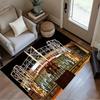 Player Celebrates Rain Floor Rug Office Rug Design for Hallway Dining Room Living Rooms Decorate room Antislip Carpet Office home decor
