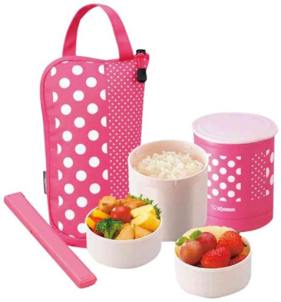 ZOJIRUSHI Insulated Lunch Box Cup (0.5 Capacity), Pink, SZ-JA02-PA