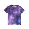 Children's Fashion Casual Short Sleeve Easter Bunny Printed Round Neck Short Sleeve T-Shirt Top