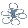 Set of 2 Coffee Cup Holders, Portable Rotating Party Cup Rack, Six-Cup Coffee Holder, Handheld Cocktail Rack - Creative Petal-Shaped Cup Lifter