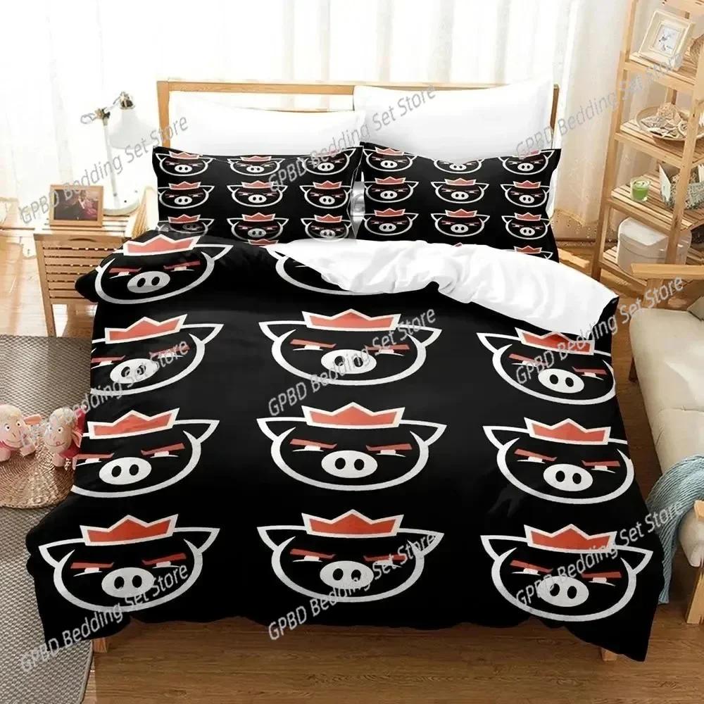 Comforter 3D Print Technoblade Bedding Set 3D Printed Suitable For Bedroom Kids Home Textile