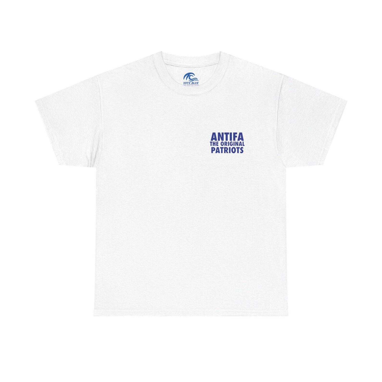 ANTIFA The Original Patriots | Heavy Cotton T-Shirt XL