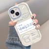 Applicable To Xiaomi 13 Mobile Phone Case 12s/11pro Transparent Soft Shell Redmi K50 Text Troubles Are Gone Note11