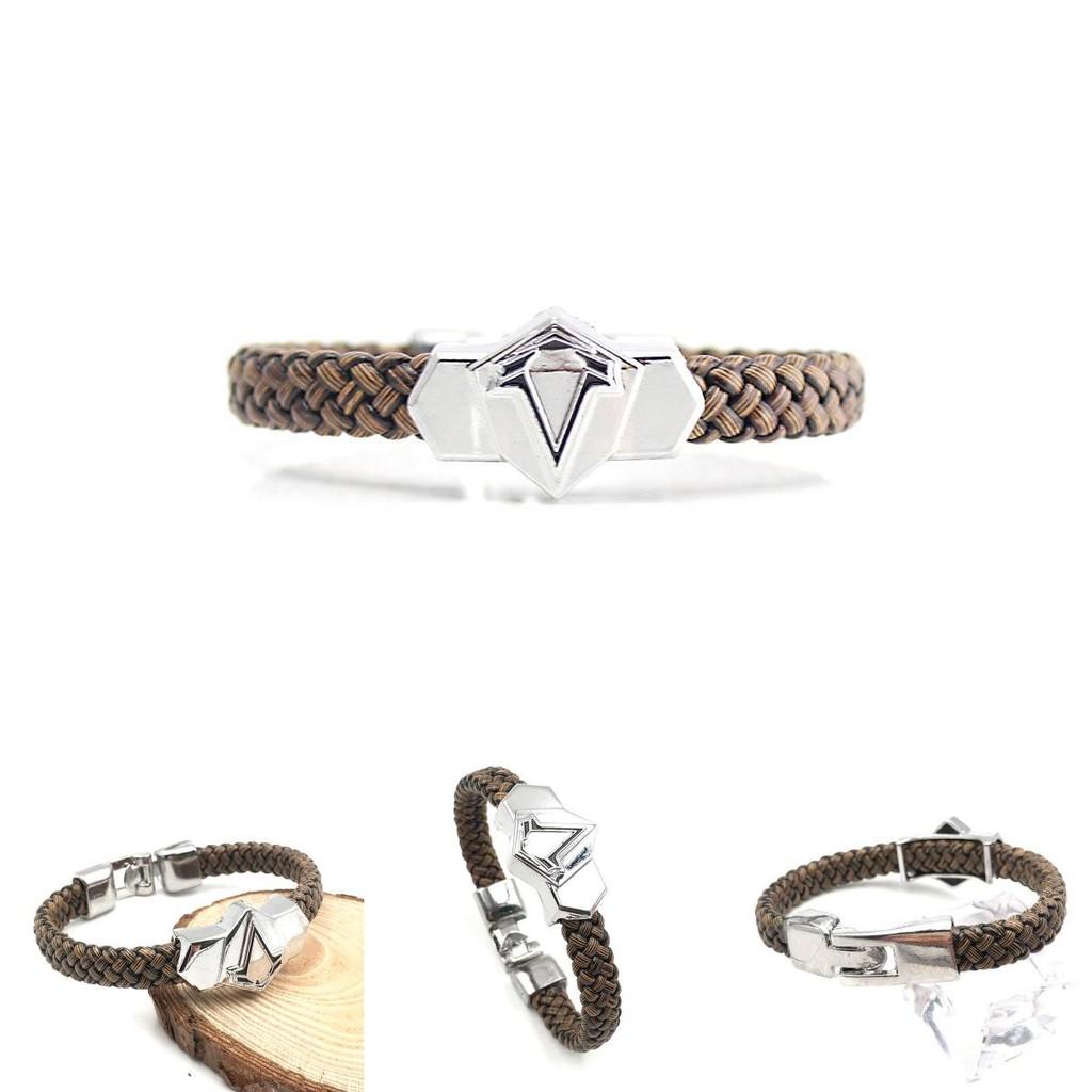 Naruto Anime Ninja Unisex Alloy Bracelet Electroplated Leaf Design Fan Collectible Travel Souvenir Corporate Gift