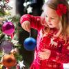 for Sinknap 24pcs Shatterproof Electroplated Pearlescent Christmas Balls - Decorative Festive Props 25-26