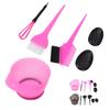 Hair Coloring Dyeing Kit Professional Salon Portable Ear  Dye Brush Mixing Bowl Tool Set