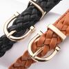 Braided Traditional Waist Chain Belt for Women Prom Banquet Club Party Hot Girl Simple Elegant Woven Belt