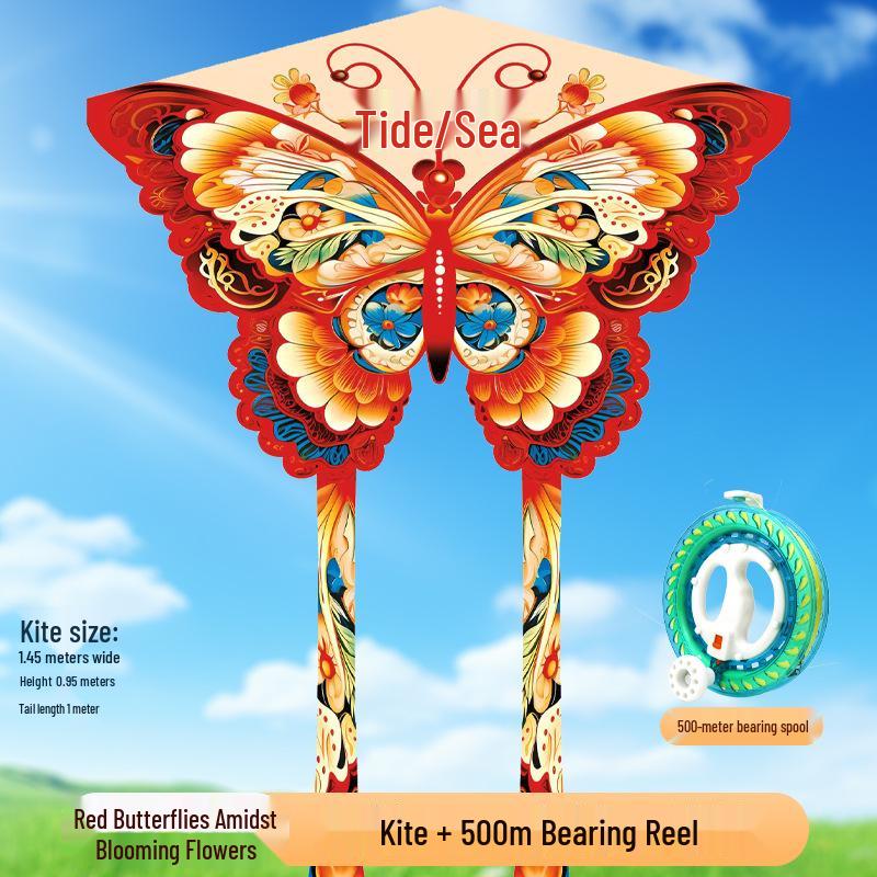 Weifang 26-Stil Cartoon Pfauen-Drachen: Easy-Fly für Kinder & Erwachsene, kommt mit Schnurrolle