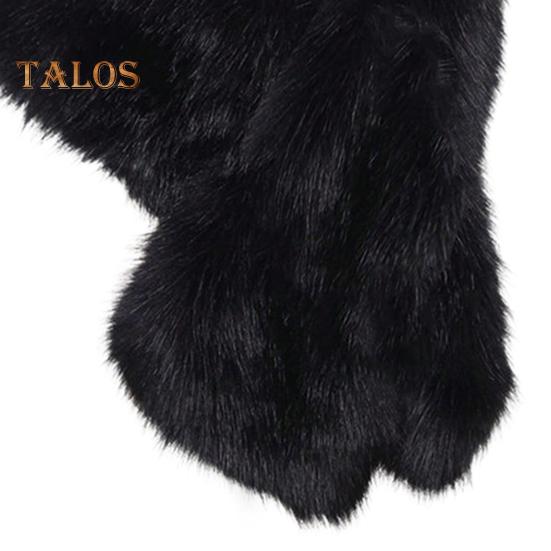 Kleid Schal Weich Strukturiert Plüsch Warm Schal Abendkleid Cheongsam Weiß Plüsch Herbst Winter Schal Wrap