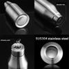 Stainless Steel Oil Bottle Dust-proof Leakproof Oil Pot Practical Seasoning Juice Storage Pot Kitchen Condiment Bottle Supplies