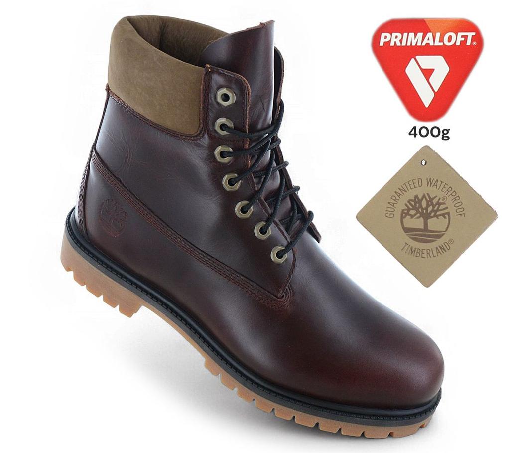 Timberland Premium Heritage 6-Inch Boots Waterproof - Herren Winter Stiefel Leder Burgundy TB0A41MW-EIW ORIGINAL