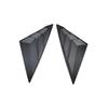 Glossy Black Rear Triangle Louvers for 2022 Honda 11th Gen Civic (Sport Version)