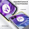 Clear Acrylic Case for Motorola Razr 60 Ultra, Razr 60, Razr 50