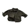 Knock Has Style: Trendy Korean-Style Children's Long-Sleeved Shirt for Spring & Autumn 2025
