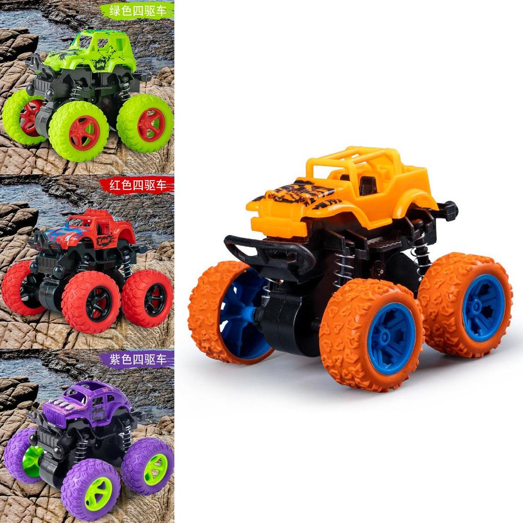 Off Road Inertia Rc Car With Rotating Stunt Features For Kids Indoor Play