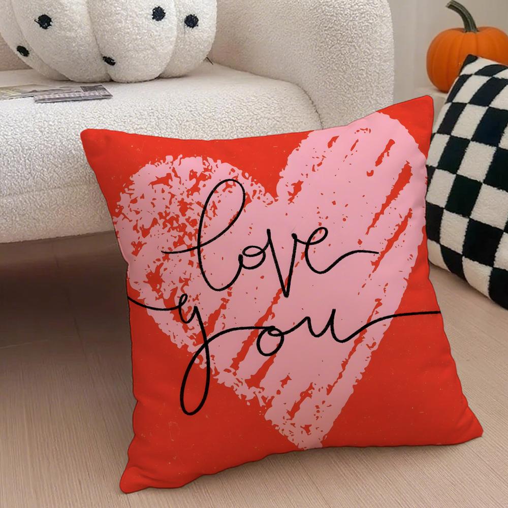 Uplifting Enduring Hope And Love Cushion Cover Throw Pillow Cover Hidden Button Durable Polyester Chair Cushion