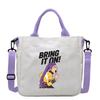 Move Demon Hunters Canvas Bag Fashion Printed Handbag Cute Cartoon Anime Commuting Portable Book Storage Bags Pocket Gifts KPOP Kid Friendly 2