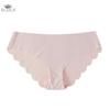 Large Size Women's Underwear Panties Ice Silk Seamless Sports Invisible Low Waist Sexy Briefs
