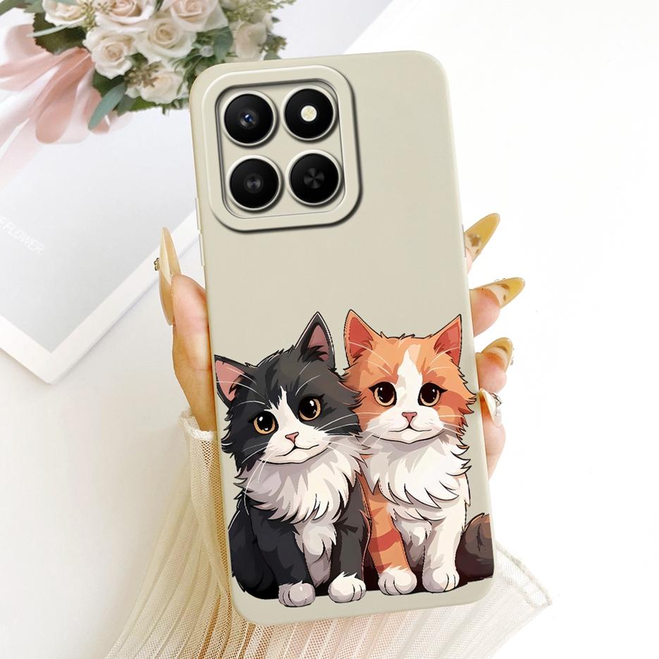 For Honor 400 Smart Case HonorX7d 5G LGN-NX1 Cute Rabbit Cartoon Cover Soft TPU Phone Case For Honor X7d Honor400 Smart 5G Shell