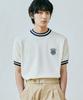 KND Ballast Athletic Ringer Tee Knit Cream