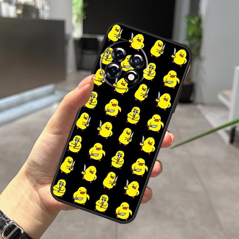 

Duck With Knife Duck Cute Case For OnePlus Nord CE 5 2 3 4 Lite N20 N30 OnePlus 15 R 10T 12R 13R 13 12 11 10 Pro Cover OnePlus 10Pro