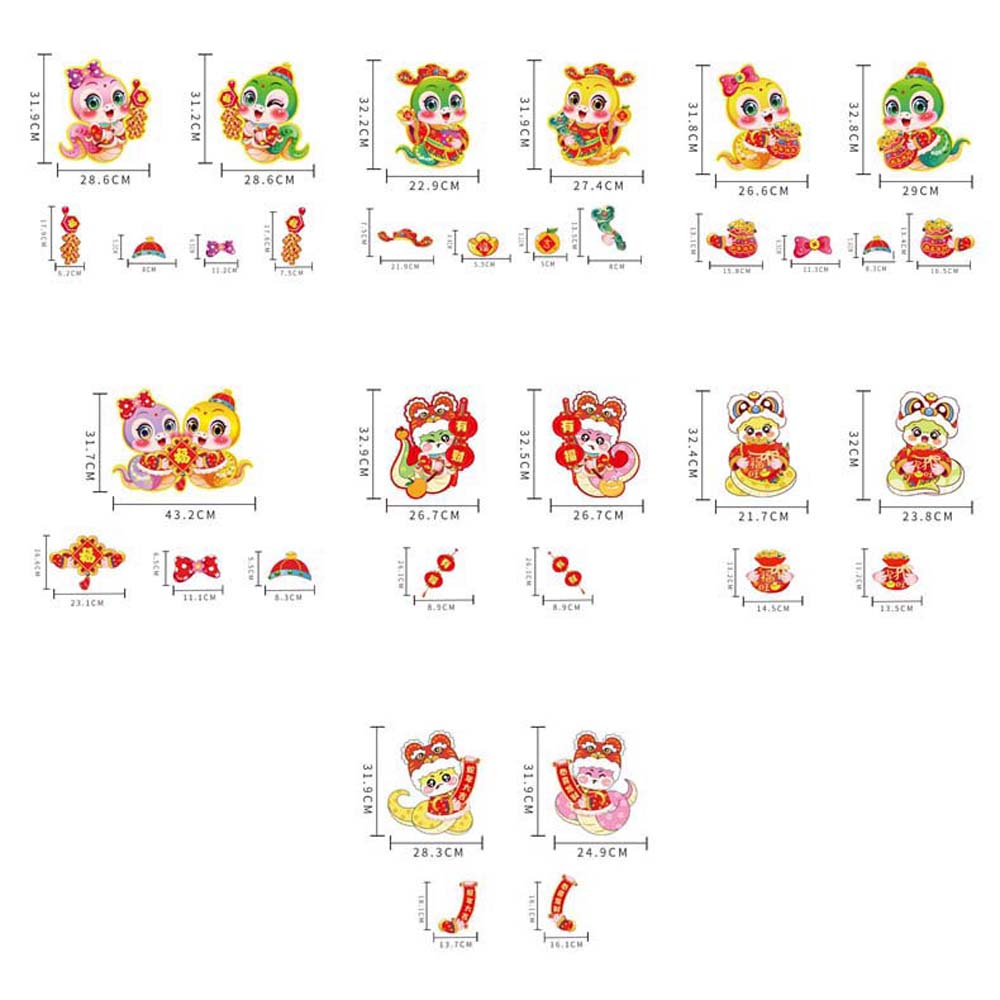 2025 New Year Chinese New Year Decorations Chinese Ornaments Spring Festival Supplies  Men/Women