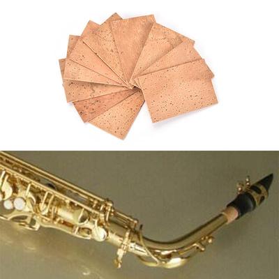 10 vnt. Saksofono kamščių Soprano/Tenoro/Alto kaklelio kamštis Saksofono dalys Priedai
