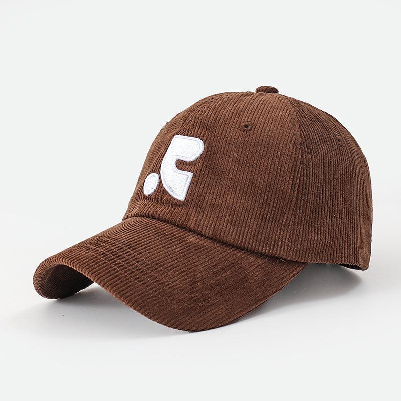 Casual versatile hat women's high-quality cotton embroidered baseball cap outdoor sports sun protection visor cap cap