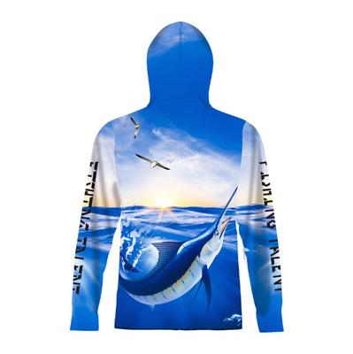 Sonnenschutzanzug für Herren, atmungsaktiver Sonnenschutzanzug für Outdoor-Angeljacke, Angelanzug für Herren, Angelanzug mit Kapuze