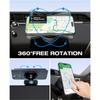 360° Drehbarer Magnetischer Vakuum-Handyhalter, Tragbarer Auto-Saugfuß, Kompatibel mit allen Smartphones, Geeignet für Zuhause, Auto, Fitness, Büro usw.